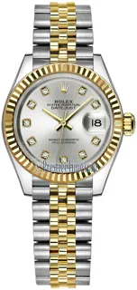 Rolex Lady-Datejust 279173 28mm Yellow gold and Stainless steel Silver