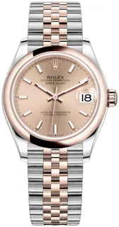 Rolex Datejust 31 278241 Rose gold and Stainless steel Pink