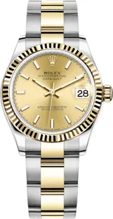 Rolex Datejust 31 278273 Yellow gold and Stainless steel Champagne