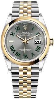 Rolex Datejust 36 126203 Yellow gold and Stainless steel Gray