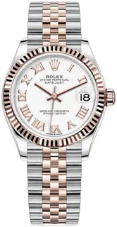 Rolex Datejust 31 278271 Rose gold and Stainless steel White