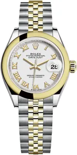 Rolex Lady-Datejust 279163 Yellow gold and Stainless steel White