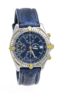 Breitling Chronomat B13050.1 Yellow gold and Stainless steel Blue