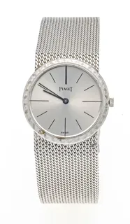 Piaget 924 B 11 18k white gold Silver