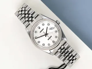 Rolex Datejust 36 16234 White gold and Stainless steel Silver