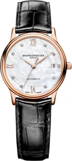 Baume & Mercier Classima 10077 18k rose gold White