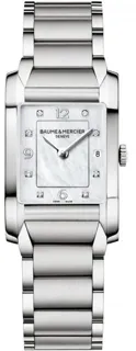 Baume & Mercier Hampton 10050 Stainless steel White