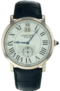 Cartier Rotonde de Cartier White gold Silvered