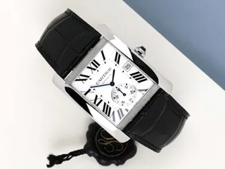 Cartier Tank W5330003 Stainless steel Silver