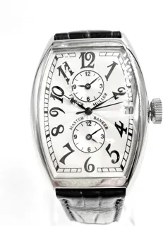 Franck Muller Master Banker 5850 45mm Stainless steel Silver