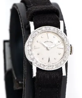 Hamilton Ladies White gold Silver