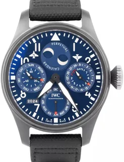 IWC Big Pilot Ceramic and Titanium Blue