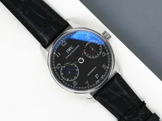 IWC Portugieser IW500109 Stainless steel Black