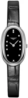 Longines Symphonette L2.305.4.57.0 19mm Stainless steel Black