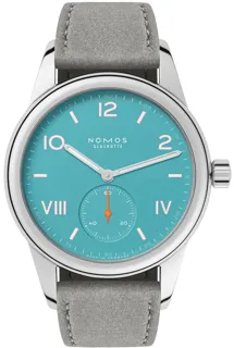 NOMOS Club Campus 717 Stainless steel Turquoise