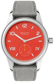 NOMOS Club Campus 716.GB Stainless steel Red