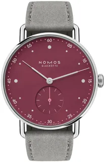 NOMOS Metro 1123 Stainless steel Red