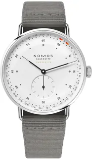 NOMOS Metro Neomatik 1165 Stainless steel Silver