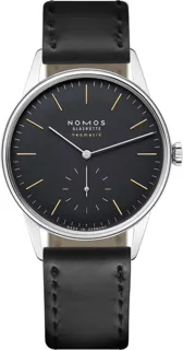 NOMOS Orion Neomatik 396 Stainless steel Black