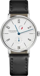 NOMOS Tangente 131 Stainless steel White