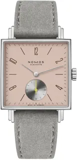 NOMOS Tetra 474 Stainless steel Pink