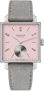 NOMOS Tetra 476 Stainless steel Pink