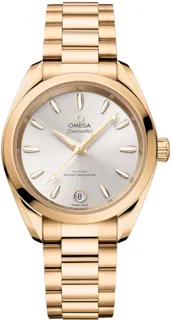 Omega Aqua Terra 220.50.34.20.02.001 Moonshine gold Silver