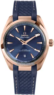 Omega Aqua Terra 220.52.41.21.03.001 Sedna gold Blue