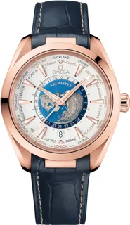 Omega Aqua Terra 220.53.43.22.02.001 Rose gold Silver