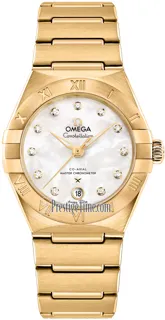 Omega Constellation 131.50.29.20.55.002 Yellow gold White