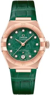 Omega Constellation 131.53.29.20.99.002 Rose gold Green