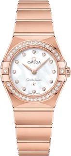 Omega Constellation 131.55.25.60.55.001 Rose gold White