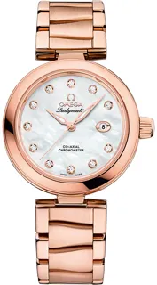 Omega De Ville 425.60.34.20.55.004 Rose gold Mother of Pearl