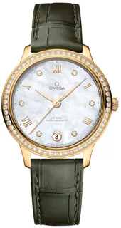 Omega De Ville 434.58.34.20.55.002 Yellow gold White