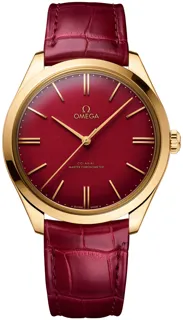 Omega De Ville 435.53.40.21.11.001 Yellow gold Red