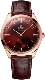 Omega De Ville 435.53.40.21.11.002 Rose gold Red