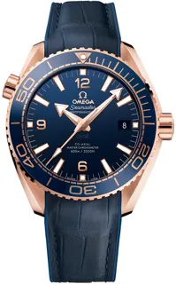 Omega Seamaster Planet Ocean 215.63.44.21.03.001 Rose gold Blue