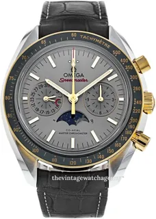 Omega Speedmaster Professional Moonwatch Moonphase 304.23.44.52.06.001 Yellow gold Gray