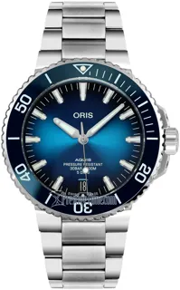 Oris Aquis 01 400 7763 4135-07 8 24 09PEB Stainless steel Blue