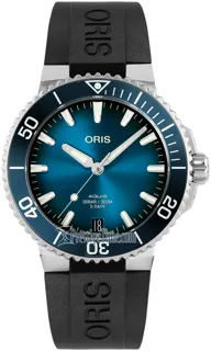 Oris Aquis 01 400 7769 4135-07 4 22 74FC Stainless steel Blue