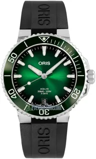 Oris Aquis 01 400 7769 4157-07 4 22 74FC Stainless steel Green