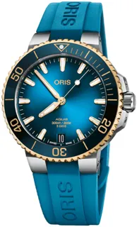 Oris Aquis 01 400 7769 6355-07 4 22 75FC Stainless steel Blue