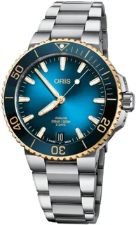 Oris Aquis 01 400 7769 6355-07 8 22 09PEB Stainless steel Blue