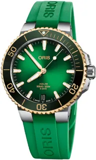 Oris Aquis 01 400 7769 6357-07 4 22 77FC Stainless steel Green