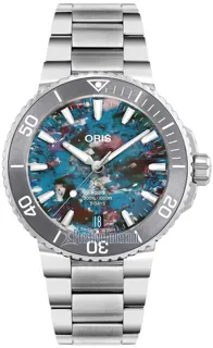 Oris Aquis 01 400 7790 4150-07 8 23 02PEB Stainless steel Multicolored