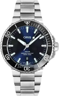 Oris Aquis 01 733 7730 4135-07 8 24 05PEB Stainless steel Blue