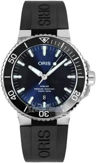 Oris Aquis 01 733 7732 4135-07 4 21 64FC Stainless steel Blue