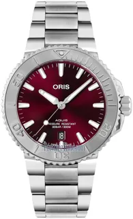 Oris Aquis 01 733 7766 4158-07 8 22 05PEB Stainless steel Red