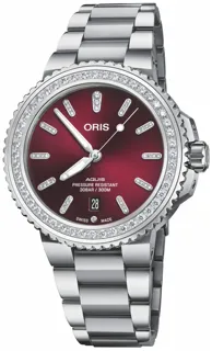 Oris Aquis 01 733 7766 4998-07 8 22 05PEB Stainless steel Red