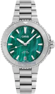 Oris Aquis 01 733 7770 4137-07 8 18 05P Stainless steel Green